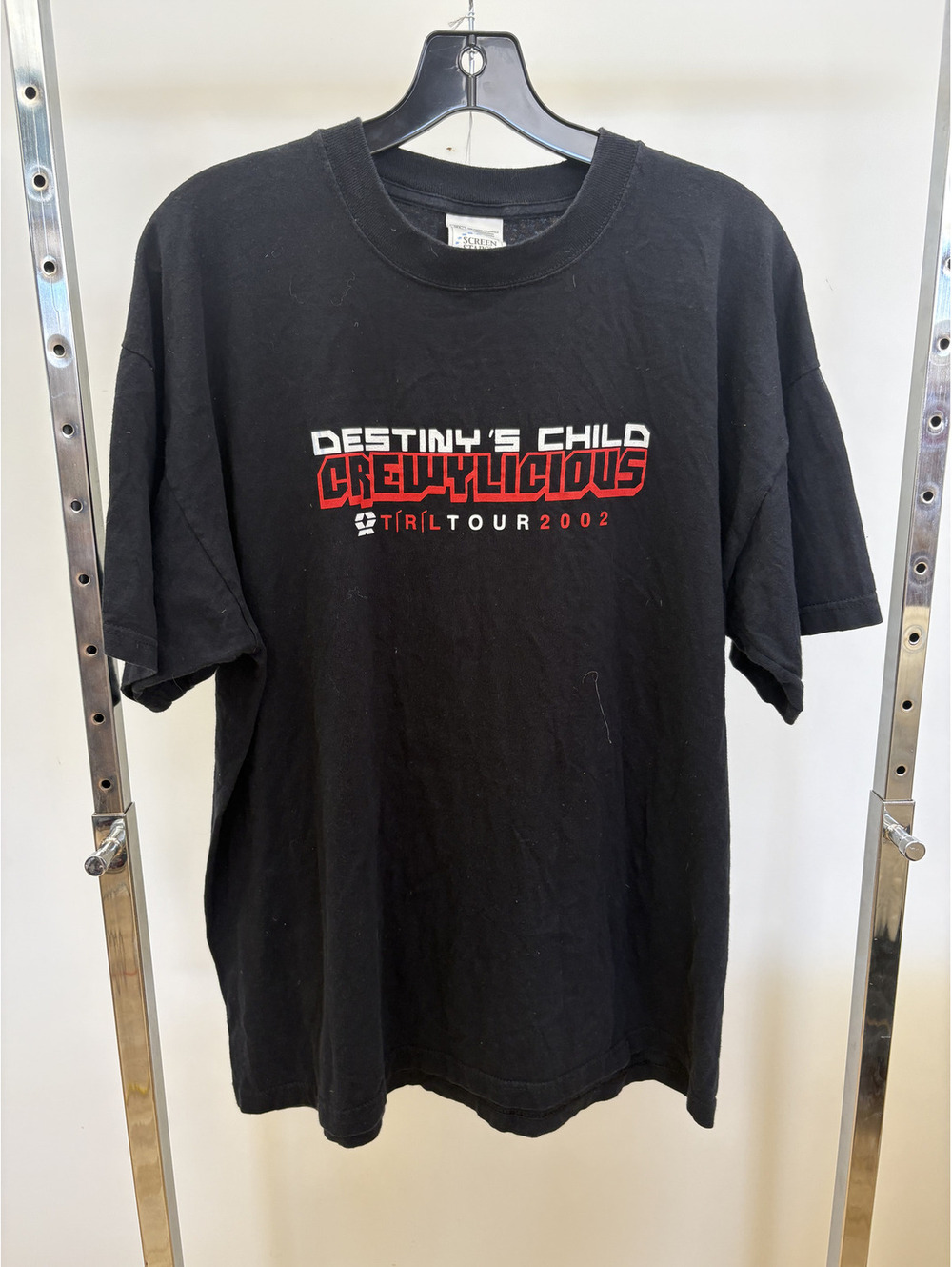Destiny's Child 'Crewylicious' 2002 Crew Tee, XL